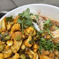 Yummy curry at Gujarati Rasoi - Borough Market Food Stall in South East London