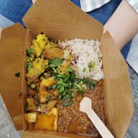  at Gujarati Rasoi - Borough Market Food Stall in South East London