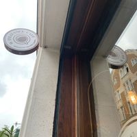 logo at W Filizance Cafe in Poznan