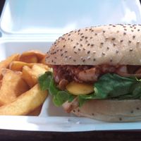 😋 at Veggie Burger in Vigo