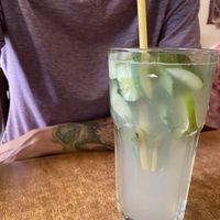 Mint cucumber lemonade  at Die Waffel in Wiesbaden