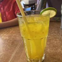 Saffron lemonade   at Die Waffel in Wiesbaden