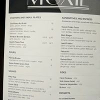 lunch menu at Moxie in Colorado Springs