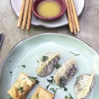 Entrada  at Justo Restaurant in Medellin