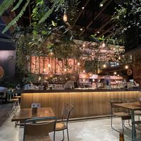 Vista general #Veganuary at Justo Restaurant in Medellin