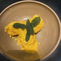 Stuffed pasta  at Justo Restaurant in Medellin