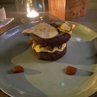 Like a churro donut   at Justo Restaurant in Medellin