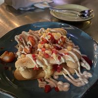 Meringue  at Justo Restaurant in Medellin