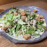 Caesar salad   at Justo Restaurant in Medellin