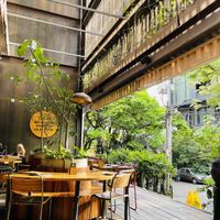 Inside   at Justo Restaurant in Medellin