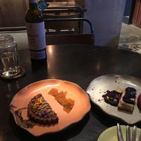 Amazing vegan deserts! at Justo Restaurant in Medellin
