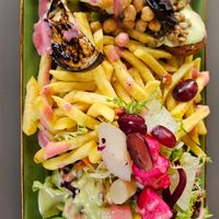 Veganer Dönerteller at Nusslocher Döner-Pizzeria in Nussloch