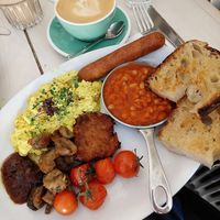 Brekkie plate at STHLM Brunch Club in Stockholm