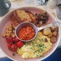 Vegan breakfast at STHLM Brunch Club in Stockholm