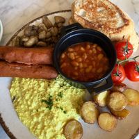 vegan brekkie at STHLM Brunch Club in Stockholm