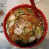 Yasai Lamen at Hinode in Sao Paulo