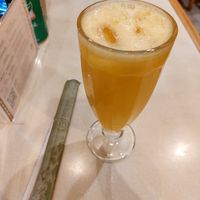 Suco de laranja at Hinode in Sao Paulo