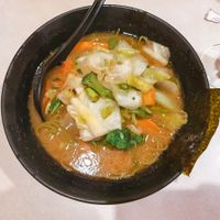 Lamen de Legumes com caldo de Missô at Hinode in Sao Paulo