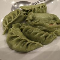 Vegan gyoza at Koukien in Yokohama