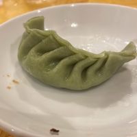 Boiled dumpling at Koukien in Yokohama