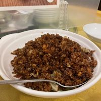 Soy sauce fried rice  at Koukien in Yokohama