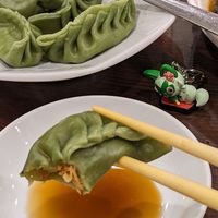 Vegan Gyoza (boiled) at Koukien in Yokohama