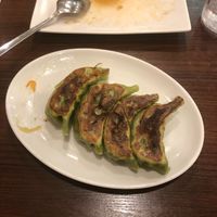 Amazing vegan dumplings  at Koukien in Yokohama