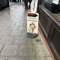 Outside sign  at Gelateria Crema e Cioccolato in Scarborough