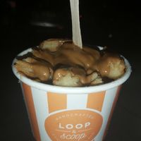 biscoff covered churro bites at Loop & Scoop in Glasgow