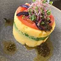 Peruvian Causa at Chulo's Cafe and Cantina in Templeton