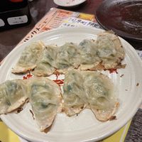Vegan gyozas  at Chao Chao Gyoza Shijo-Kawaramachi in Kyoto