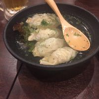 Vegan mushroom rice gyoza  at Chao Chao Gyoza Shijo-Kawaramachi in Kyoto