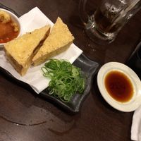 Best fried tofu I ever had  at Chao Chao Gyoza Shijo-Kawaramachi in Kyoto
