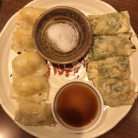 Vegan gyoza  at Chao Chao Gyoza Shijo-Kawaramachi in Kyoto