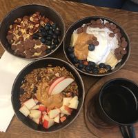 three bowls at Bowl Market in Copenhagen