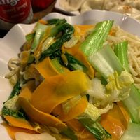 Fried noodles  at Ecran Noodles in Kampot