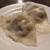 Steamed dumplings at Ecran Noodles in Kampot