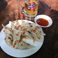 Vegan Dumplings at Ecran Noodles in Kampot