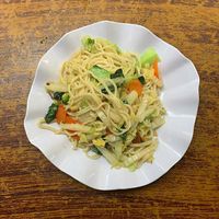 Veg Noodles at Ecran Noodles in Kampot