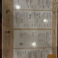 menu   at Cafe Nature in Kurashiki