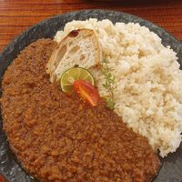 Keema curry at Cafe Nature in Kurashiki