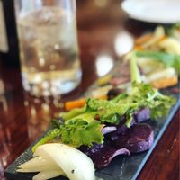 Grilled vegetables at Cafe Nature in Kurashiki
