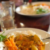 Vegetable curry  at Cafe Nature in Kurashiki