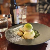 Soy parfait at Cafe Nature in Kurashiki