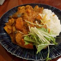 curry at Cafe Nature in Kurashiki