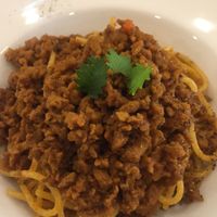 Soy bolognese .... YUM!! at Cafe Nature in Kurashiki