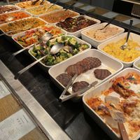 One part of the buffet  at Spirit in Rotterdam