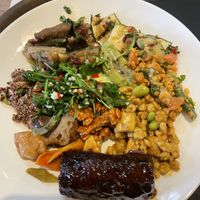Mixed plate of buffet €13,60   at Spirit in Rotterdam