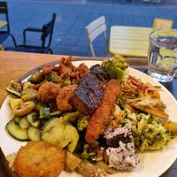 A lot of food and all vegan at Spirit in Rotterdam