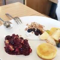 Desserts at Spirit in Rotterdam